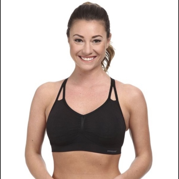 PATAGONIA Barely There Sports Bra Pink - Picture 1 of 7